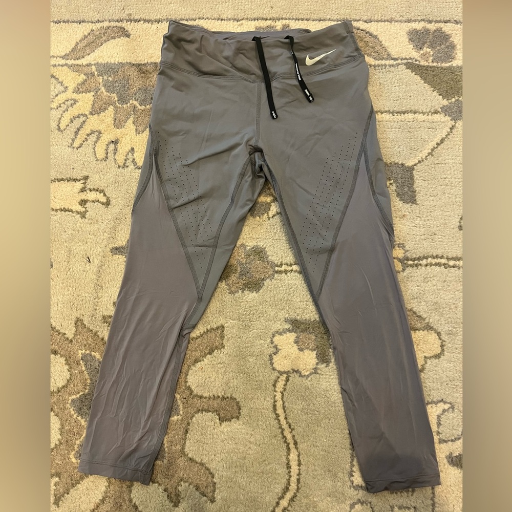 Cropped Gray Nike running tights, Women’s Small